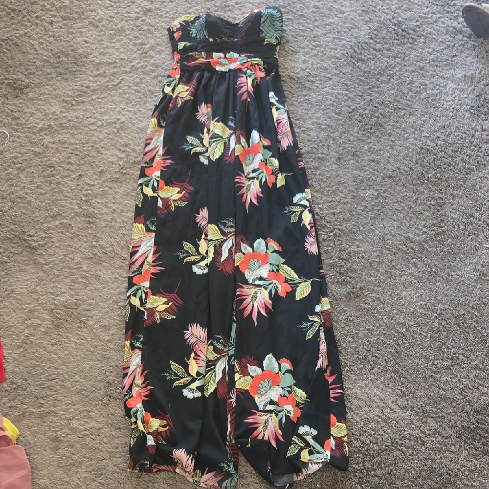 Xhilaration Flower Jump Suit